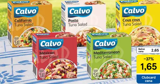 Calvo tuniakový šalát California