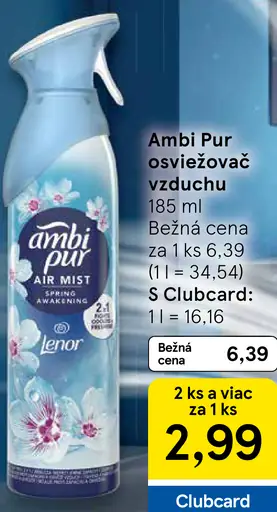 Ambi Pur osviežovač vzduchu Lenor
