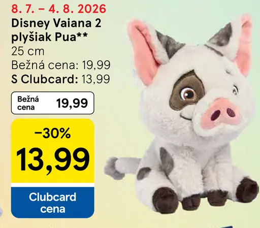 Disney Vaiana 2 plyšiak Pua