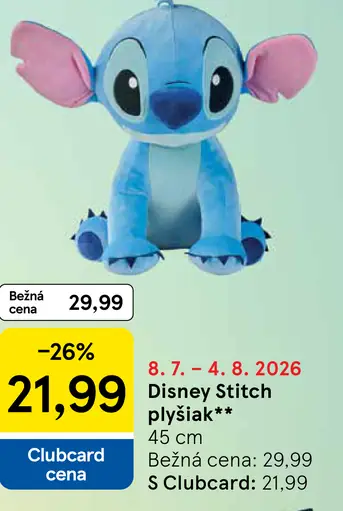Disney Stitch plyšák