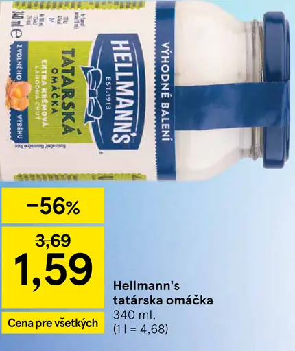 Hellmann's Tatárska omáčka