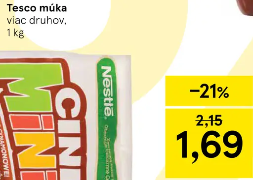 Tesco múka hladká pšeničná