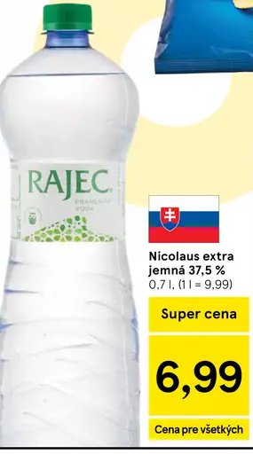 Rajec Pramenitá voda sýtená