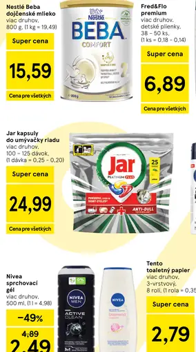 Tento toaletný papier 3-vrstvový