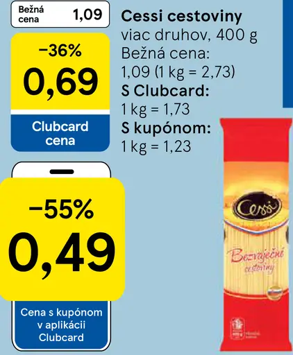 Cessi cestoviny