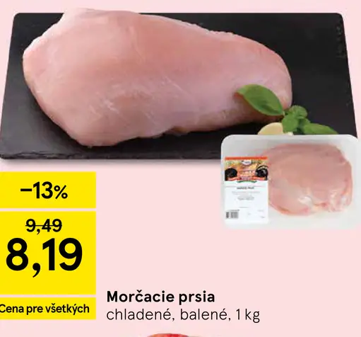 Morčacie prsia chladené