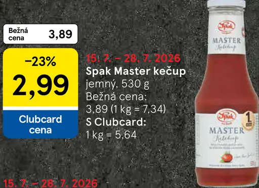 Spak Master Kečup jemný