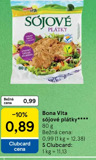 Bona Vita Sójové plátky