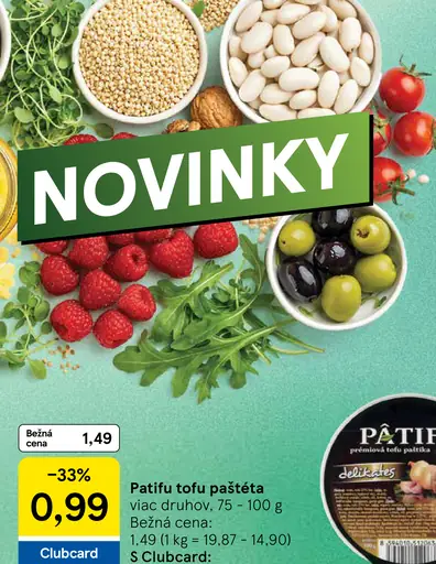 Patifu tofu paštéta