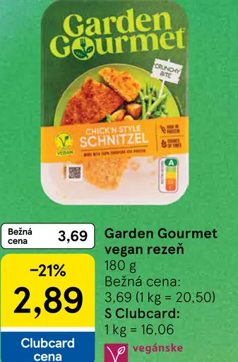 GARDEN GOURMET Vegan Rezeň