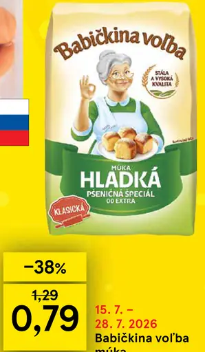 Babičkina voľba pšeničná múka hladká