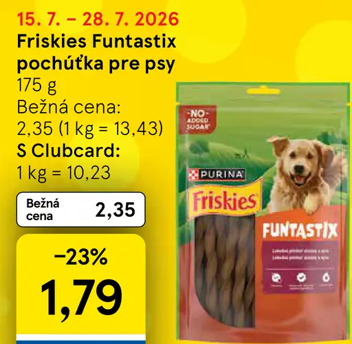 Friskies Funtastix krmivo pre psov