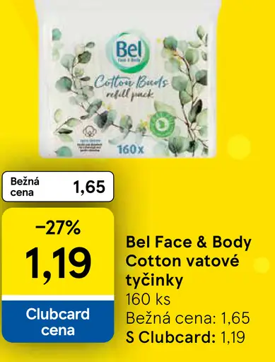 Bel Face & Body Cotton vatové tyčinky