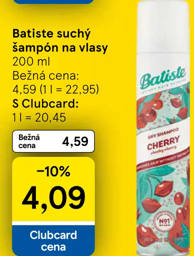 Batiste suchý šampón na vlasy