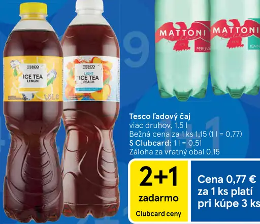Tesco ľadový čaj