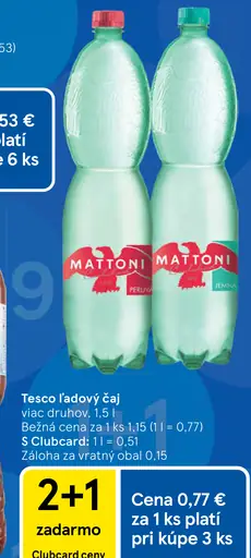 Mattoni Minerálna voda