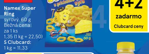 Namex snack Super ring syrový