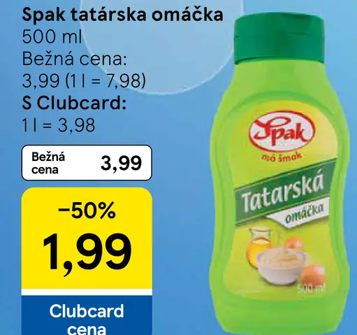 Spak Tatarská omáčka