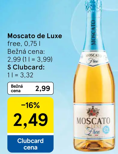 Moscato de Luxe frizz vino