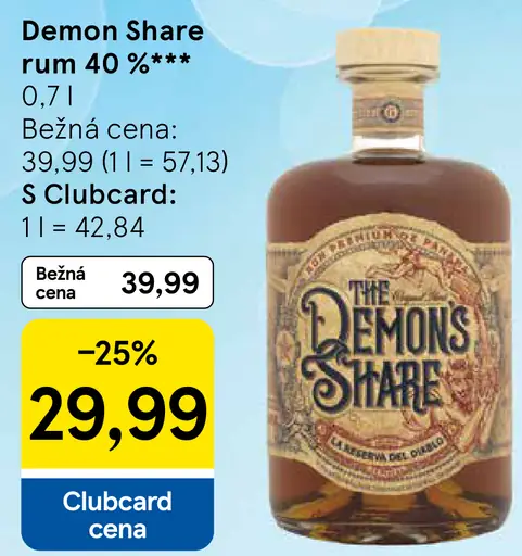 Demon Share rum 40 %