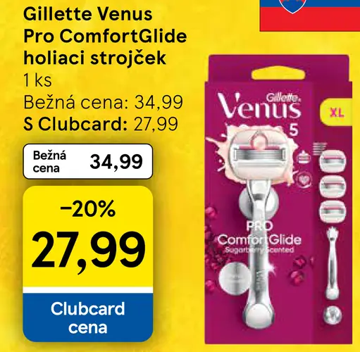 Gillette Venus PRO ComfortGlide dámsky holiaci strojček