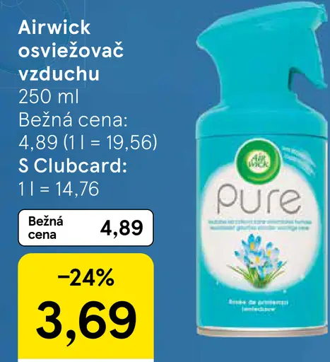 Airwick osviežovač vzduchu elektrický