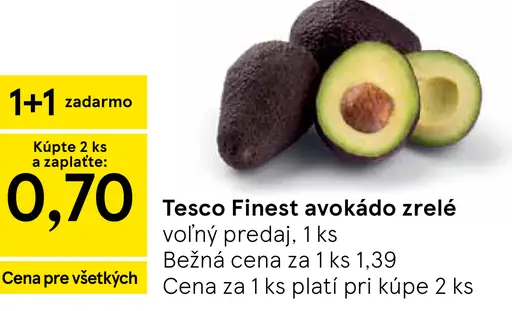 Tesco Finest avokádo zrelé