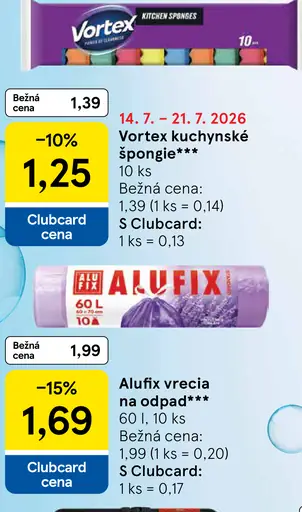 Vortex kuchynské špongie