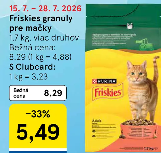 Friskies granuly pre mačky