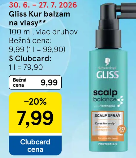 Gliss Kur balzam na vlasy