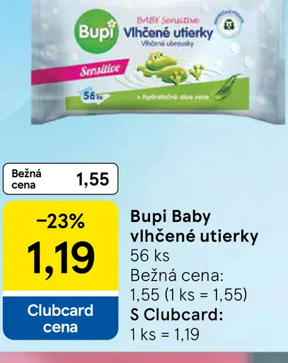 Bupi Baby vlhčené utierky