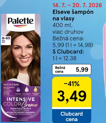 Palette Intensive Color Creme farba na vlasy nugát 6-65