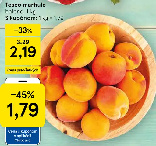 Tesco marhule