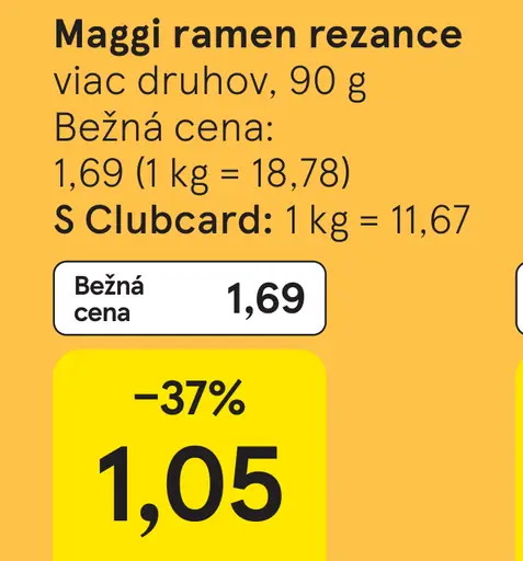 Maggi ramen rezance