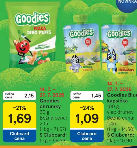 Goodies chrumky