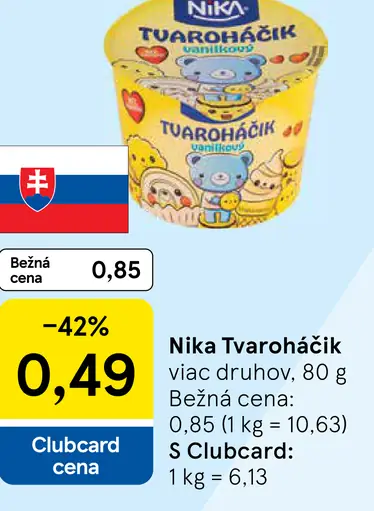 Nika Tvaroháčik, viac druhov