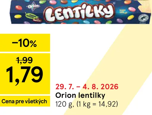 Orion Lentilky