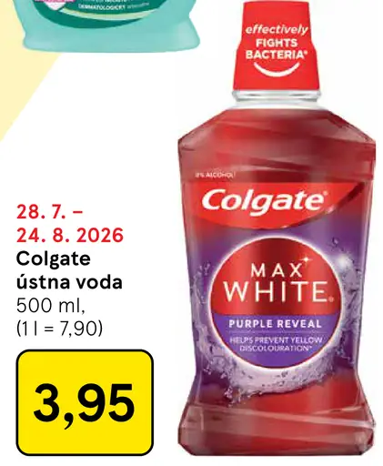 Colgate ústna voda