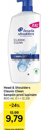 Head & Shoulders Classic clean šampón proti lupinám