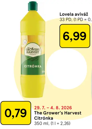 The Grower's Harvest citrónka