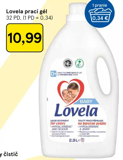 Lovela prací gél