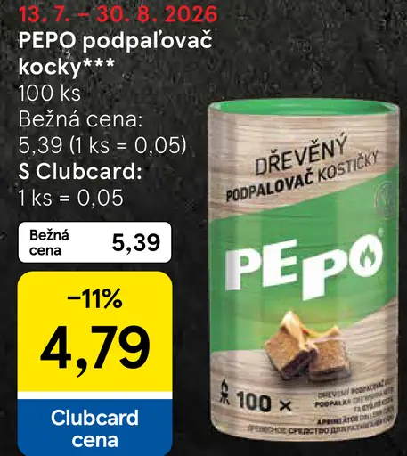 PEPO podpaľovač kocky