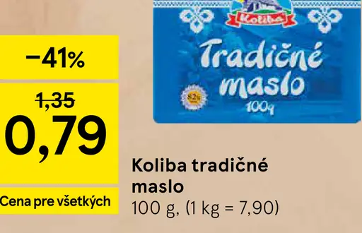 Koliba Tradičné maslo