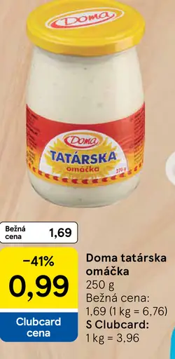 Doma Tatárska omáčka