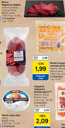 Baron bagetová saláma
