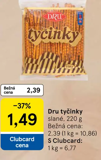 DRU tyčinky slané