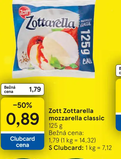 Zott Zottarella Mozzarella Classic
