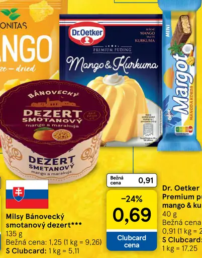 Dr. Oetker Premium Puding Mango & kurkuma