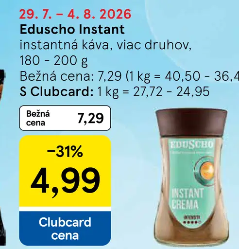 Eduscho Instantná káva