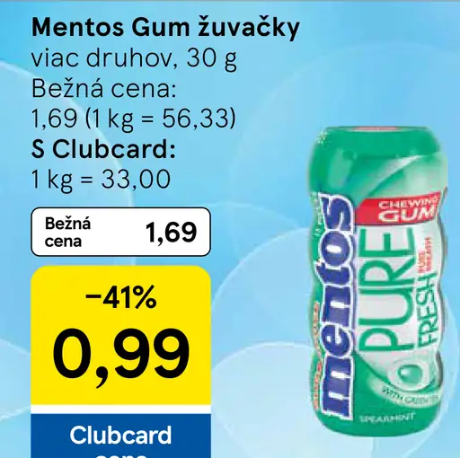 Mentos Gum žuvačky